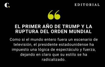 El primer año de Trump y la ruptura del orden mundial