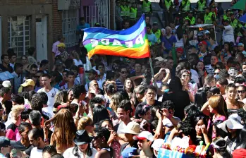 La Marcha LGBTIQ+ de Medellín partirá este domingo desde el sector de Barbacoas a las 2:00 de la tarde. FOTO Juan Antonio Sánchez Ocampo