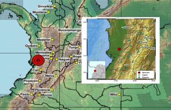 Chocó registra varios temblores durante la mañana, el mayor fue de 3,9. Foto: Servicio Geológico Colombiano