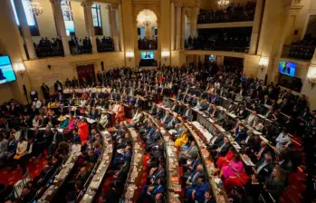 La capital del país fue la que más senadores eligió. Foto: Archivo.