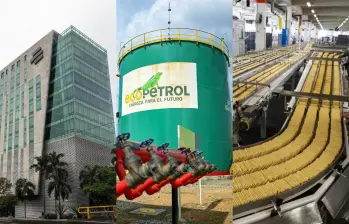 Bancolombia, Ecopetrol y Nutresa encabezaron el ranking. Foto: ARCHIVO 