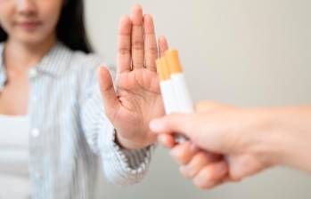 El tabaquismo es el principal factor de riesgo de cáncer de pulmón, el más frecuente y mortal en el mundo. Getty.