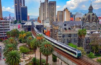 Panorámica Centro de Medellín. FOTO: EL COLOMBIANO. 