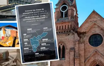 Terremoto: líneas para reportar daños y pedir ayuda de emergencia en Antioquia y el país. Foto: cortesía