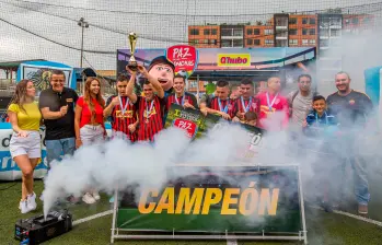 El torneo Paz en las Canchas regresa este 16 de noviembre hasta mediados de diciembre. Foto JUAN ANTONIO SÁNCHEZ