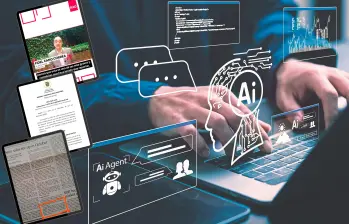 Tres casos que sucedieron en una semana dejaron en entredicho el uso de la IA generativa. FOTOS Redes sociales