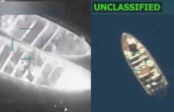 Los ataques de Fuerzas Militares de Estados Unidos en el Caribe y el Pacífico han dejado al menos 26 embarcaciones destruidas y 95 muertos. Fotos: Capturas de video 