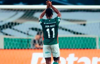 El futbolista chocoano del Palmeiras, Jhon Arias, está pendiente de su departamento aún cuando sigue concentrado para el partido de Libertadores contra Cerro Porteño. Foto: tomada del Instagram de Jhon Arias