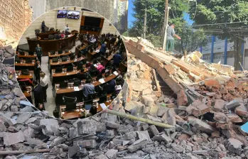Hay varias propuestas en el Congreso para la donación de recursos a los damnificados por el terremoto. Fotos: Cortesía y Colprensa