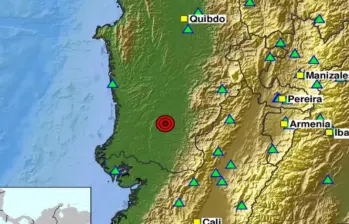 Nuevo sismo de magnitud 4,0 en Chocó: ya son tres en menos de una hora. Foto: Servicio Geológico Colombiano
