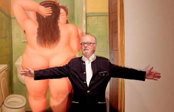 El maestro Botero comenzó a publicar precisamente en El Colombiano. Fueron ilustraciones que acompañaban los artículos de Generación y el periódico. Foto: Archivo.