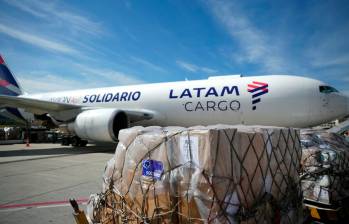 Latam Airlines Colombia retomará desde el 26 de agosto sus vuelos hacia Pereira desde Bogotá y Medellín, tras la reapertura del Aeropuerto Matecaña. FOTO LATAM 