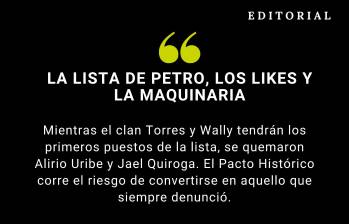 La lista de Petro, los likes y la maquinaria