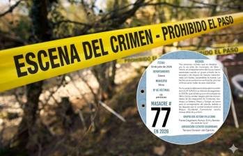 La masacre de tres ciclistas en el Cauca significó la #77 en Colombia y además mantiene las miradas en este departamento que lidera las estadísticas en muertes violentas. Fotos: Getty Images e Indepaz