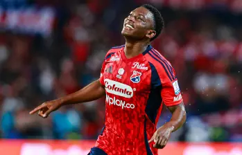 Juan David Arizala, de 20 años, es uno de los mejores extremos que tiene el fútbol colombiano. Foto: Manuel Saldarriaga