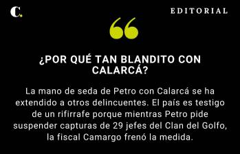¿Por qué tan blandito con Calarcá?