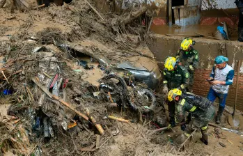 Aspecto de la vereda Olivares en Itagüí. FOTO: Camilo Suárez