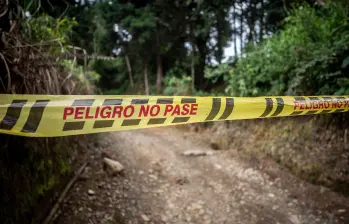 Los cuerpos estaban tendidos en un camino de trocha de una zona rural de La Dorada. Imagen de referencia. FOTO: Andrés Camilo Suárez