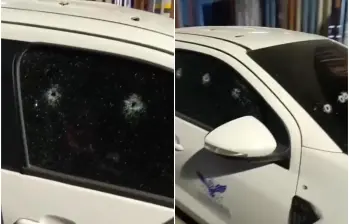 Durante la tarde de este lunes 7 de julio, Michael Mulford fue atacado por sicarios armados luego de salir de su oficina en el puerto de Barranquilla. FOTO: CORTESÍA Y CAPTURA VIDEO REDES SOCIALES