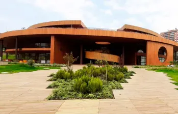 Edificio El Roble, una de las estructuras emblemáticas del colegio Marymount Bogotá. FOTO: Cortesía Marymount Bogotá