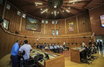 Imagen de referencia de la Asamblea de Antioquia. FOTO: Andrés Camilo Suárez