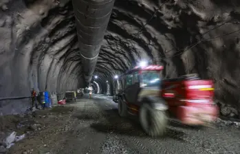 El Túnel del Toyo se aceleró: obras civiles van en 80% y estarían listas en noviembre