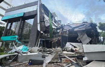 El epicentro se ubicó en el estado Lara, en el centro-occidente de Venezuela. Más adelante, el Servicio Geológico Colombiano (SGC) actualizó la información y precisó que la magnitud del sismo fue de 7.0 en la escala de Richter. FOTO: AFP
