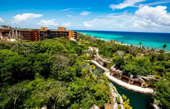 Imagen de la Riviera Maya, ubicada en la costa del mar Caribe de México. FOTO: Jaime Pérez