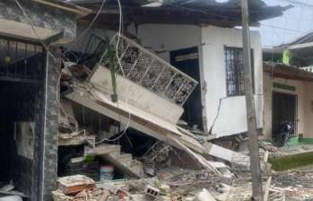 Con la donación garantizada de 1.000 toneladas de acero de alta calidad, la ANDI activó formalmente su Banco de Materiales para atender las zonas afectadas por el terremoto en el Chocó. FOTO: Gobernación del Chocó