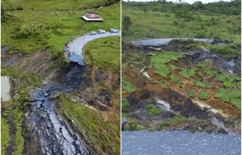 Luego de varios días de investigación, las autoridades atribuyeron la causa del desastre a una remoción en masa provocada por las incesantes lluvias que azotan la región. FOTO: Unidad Nacional de Gestión del Riesgo (Ungrd)