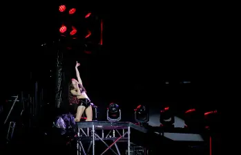 Olivia Rodrigo fue una de las headliners del FEP 2025. FOTO Colprensa