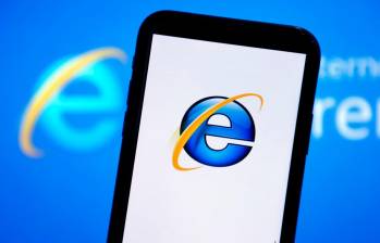 Internet Explorer​, el navegador web desarrollado por Microsoft en 1995. FOTO Getty
