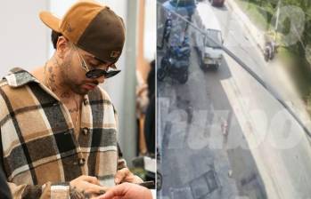 Aaccidente en el que murió Zalek. Foto: cortesía Q’Hubo