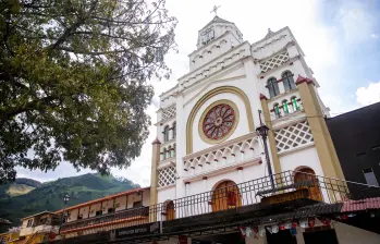 Los hechos ocurrieron mientras los policías patrullaban el sector La Cumbre, en la zona rural de Betulia. Foto: EL COLOMBIANO. 