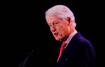 Bill Clinton es uno de los cuatro expresidentes de Estados Unidos que siguen vivos. FOTO EFE.