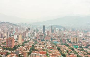 Durante las últimas semanas la calidad del aire en Medellín se ha deteriorado. Foto: Esneyder Gutiérrez