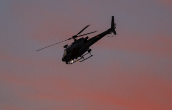 Cinco tripulantes del helicóptero desaparecido murieron y otros dos resultaron heridos. Imagen de referencia.