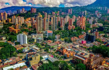 El precio del metro cuadrado en Medellín creció 10,3% en el último año, según la firma Tinsa Colombia. FOTO CAMILO SUÁREZ