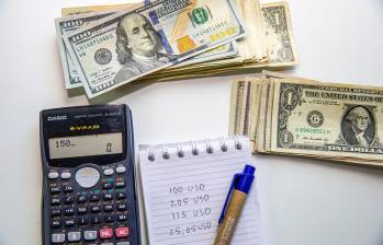 La TRM de este lunes es de $3.174,67. FOTO EL COLOMBIANO