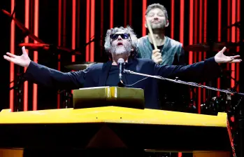 Fito Páez se presentó este martes 9 de junio en Medellín, en el marco de su gira Sale el Sol. FOTO Manuel Saldarriaga