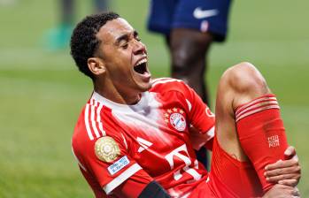 Jamal Musiala, de 22 años, es considerado una de las nuevas joyas del fútbol mundial. FOTO: GETTY