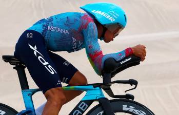 Harold Tejada, de 28 años de edad, compite en su tercera Vuelta a España. FOTO GETTY