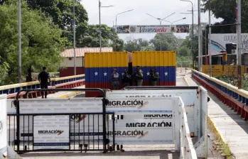 El puente Francisco de Paula Santander es el segundo más transitado entre Colombia y Venezuela luego del Simón Bolívar. Foto: Colprensa
