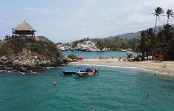 Parque Nacional Natural Tayrona. (Foto: cortesía Parques Nacionales Naturales de Colombia)