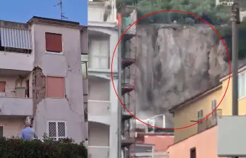 Terremoto en Italia con epicentro en Pozzuoli, cerca de Nápoles, deja al menos 10 heridos. Foto: tomada de X @mondoterremoti