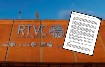 RTVC respondió a un derecho de petición diciendo que había información que no podía dar por un acuerdo de confidencialidad. FOTO: RTVC y tomada de redes sociales