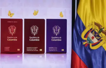 La Cancillería colombiana se pronunció sobre unos recursos presentados contra el convenio entre Colombia y Portugal relacionado con la expedición de los nuevos pasaportes. FOTOS: Colprensa.