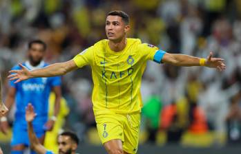 Cristiano Ronaldo es el referente en ataque del Al-Nassr desde que llegó al equipo árabe en diciembre de 2022. FOTO: GETTY