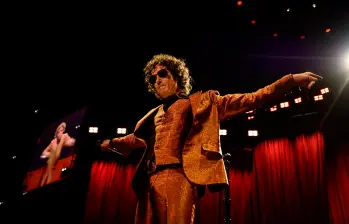 La primera presentación de Bunbury en Colombia fue el 28 de junio en Bogotá. FOTO Colprensa