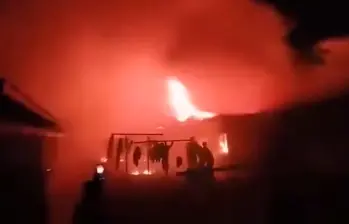 16 niñas muertas y casi 80 heridas tras un incendio en Kenia. FOTO: Captura de video 
